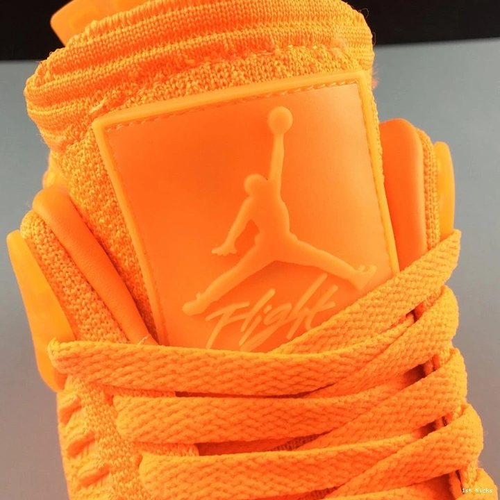 4 Flyknit AQ3559-800 Retro Jordan Orange 1015